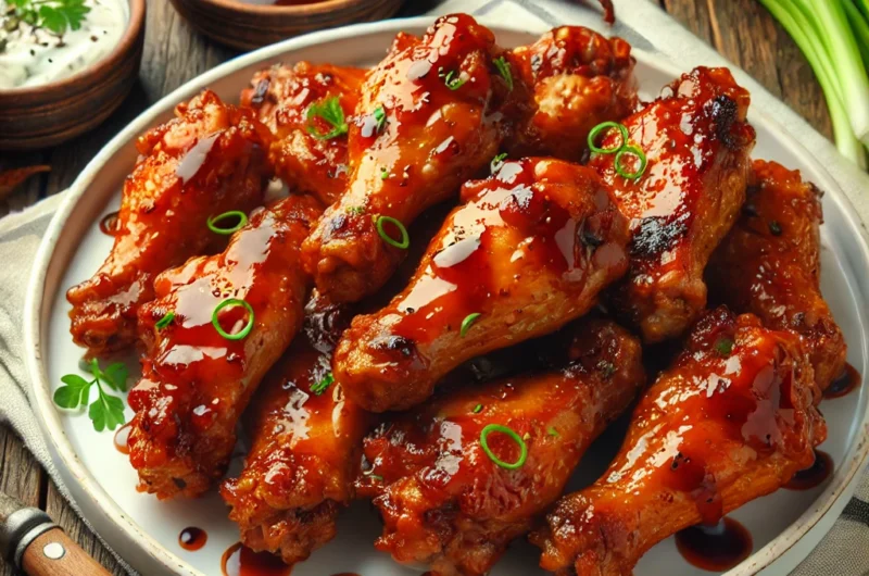 🍗 Air Fryer BBQ Chicken Wings