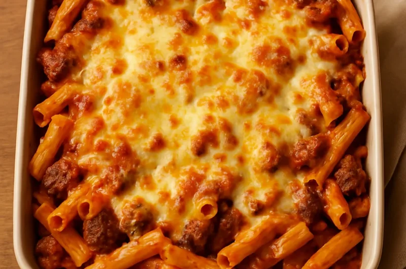 Baked Ziti with Italian Sausage