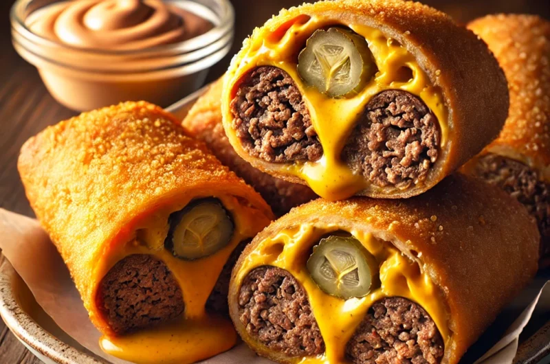🍔 Big Mac Egg Rolls