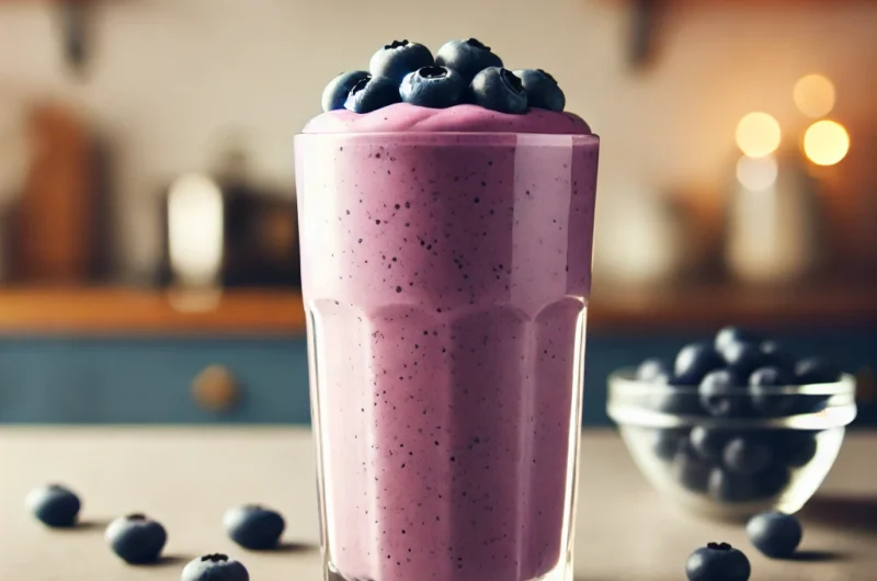Blueberry Vanilla Smoothie 🫐