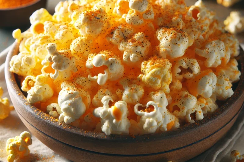 🍿 Cheddar Ranch Popcorn – Cheesy & Addictive