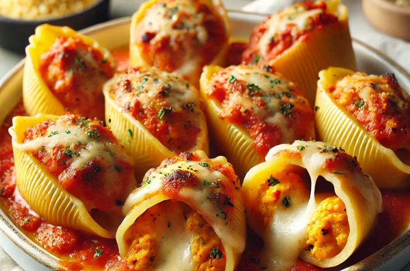 🧀 Cheesy Vegan Stuffed Shells