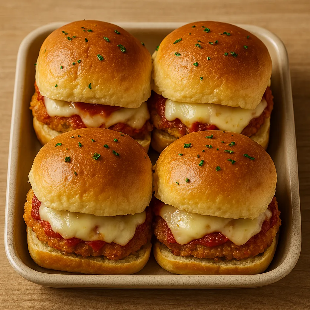 Chicken Parmesan Sliders