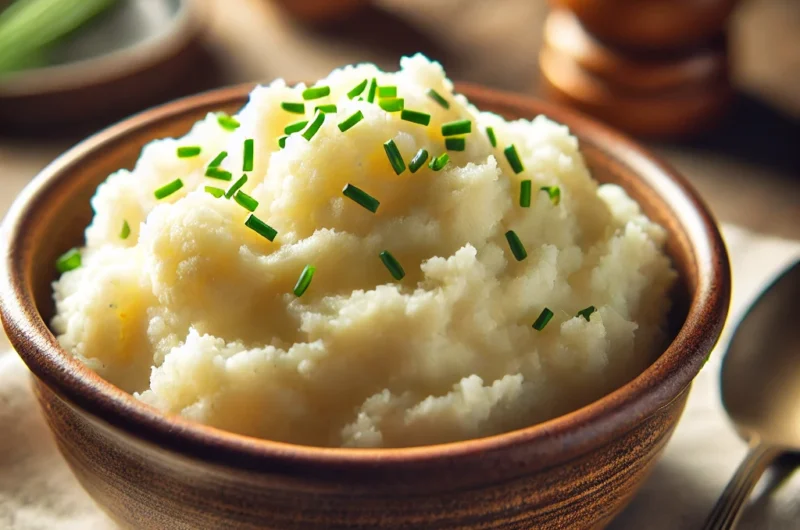 🥣 Creamy Cauliflower Mash – Low-Carb Comfort Food