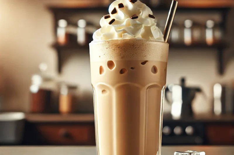 High-Protein Iced Coffee Shake ☕
