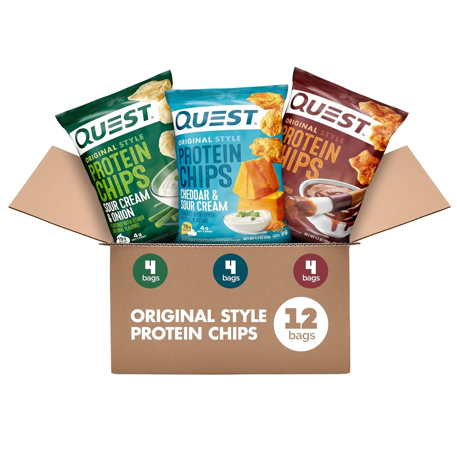 Quest Nutrition Protein Chips Variety Pack