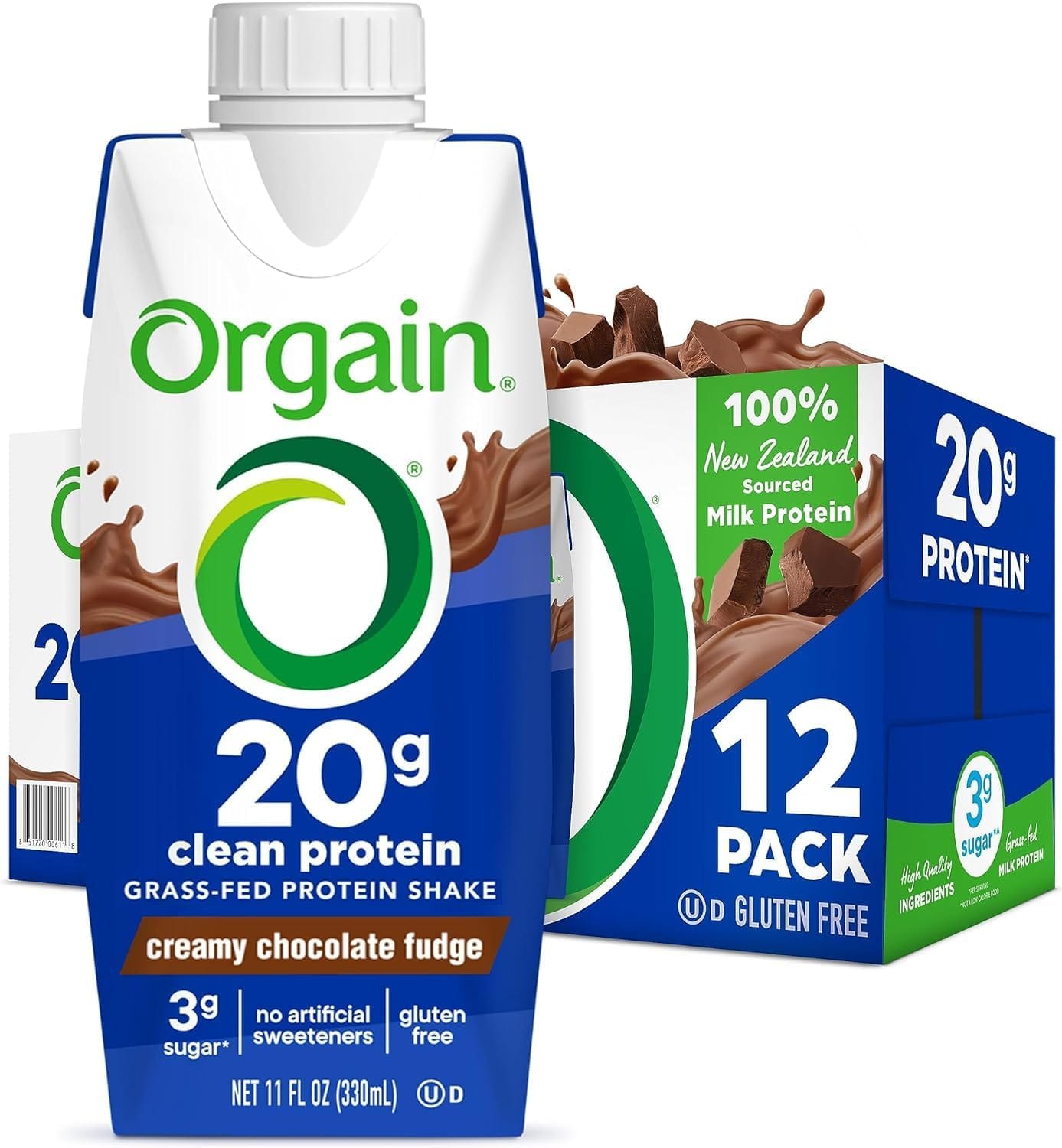 Orgain Clean Protein Shake Chocolate Fudge