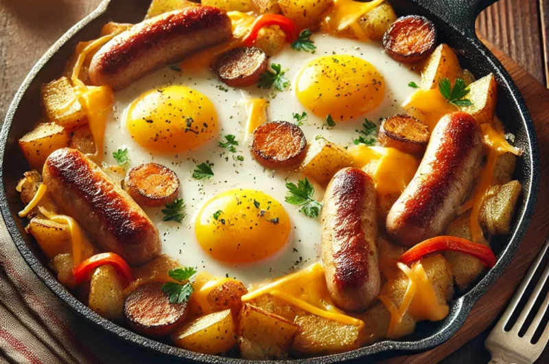 Savory High-Protein Breakfast Skillet