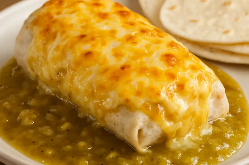 Smothered Chicken Burrito