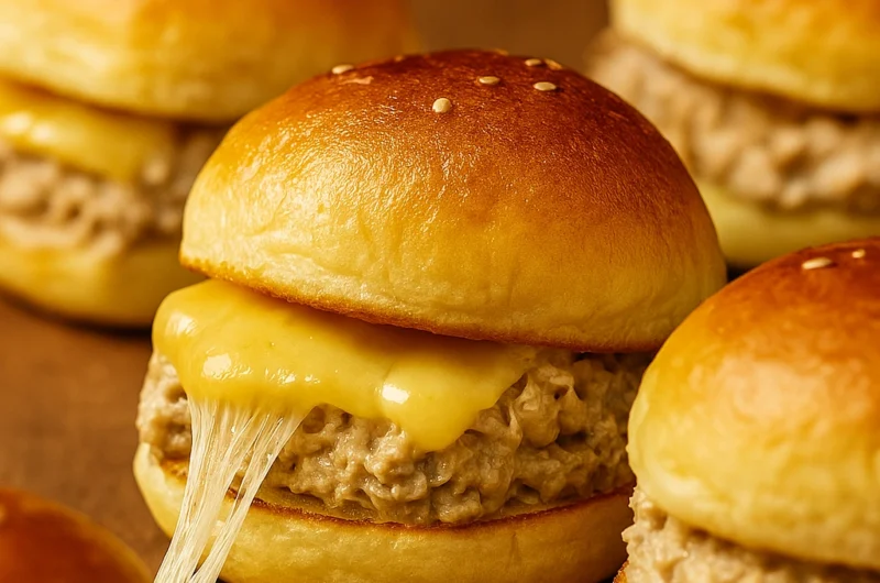 Tuna Melt Sliders